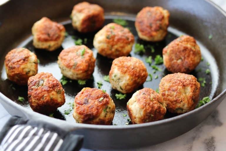 Garlic-Basil Paleo Meatballs | Clean Eats & Treats