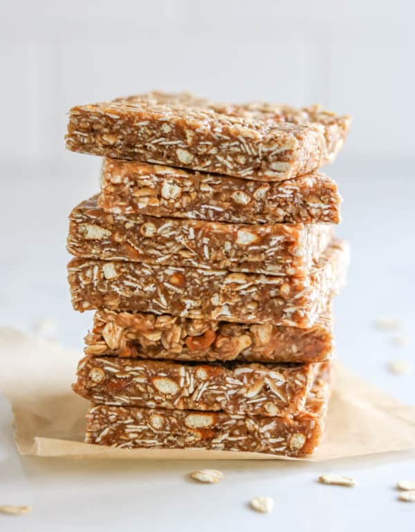 No Bake Cinnamon Crunch Bars | Clean Eats & Treats